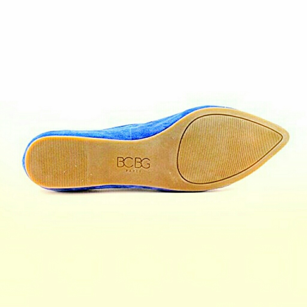 BCBGENERATION Women's Zarine Blue Suede Flats NIB - Picture 5 of 8